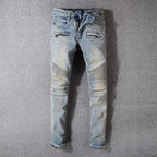 Mens Biker Jeans