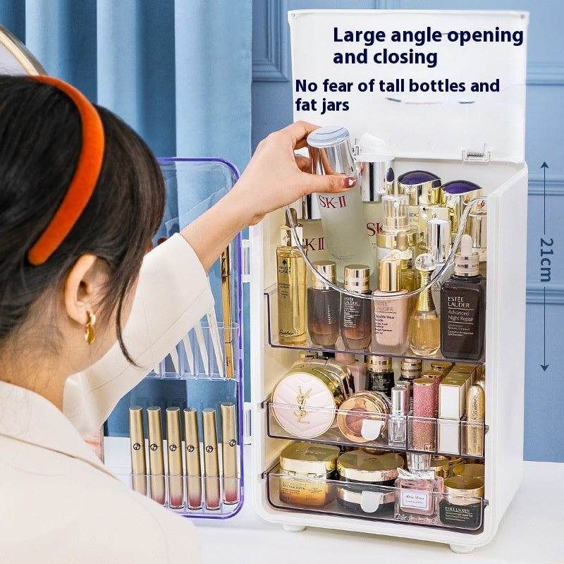 Light Luxury Cosmetics Storage Box Desktop Finishing