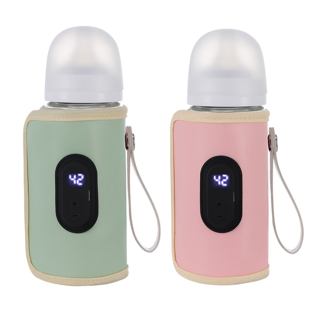 USB Intelligent Temperature Control Portable Milk Bottle Insulation Cover