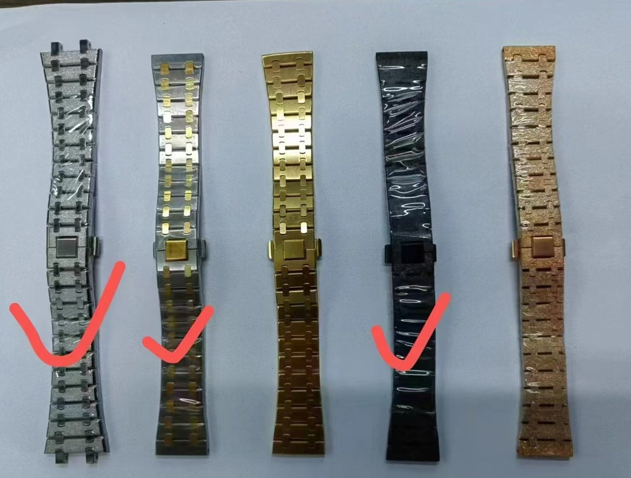 Solid Integrated Stainless Steel Metal Strap