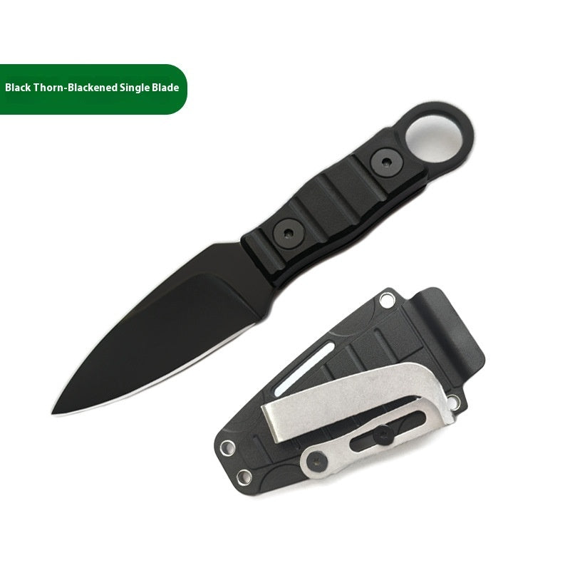 Outdoor Camping Portable High Hardness Small Straight Knife