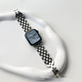 Hollow Five-bead Stainless Steel Metal Strap