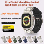 Watch Band 10 Generation Ultra2 Mech Metal Silicone Strap