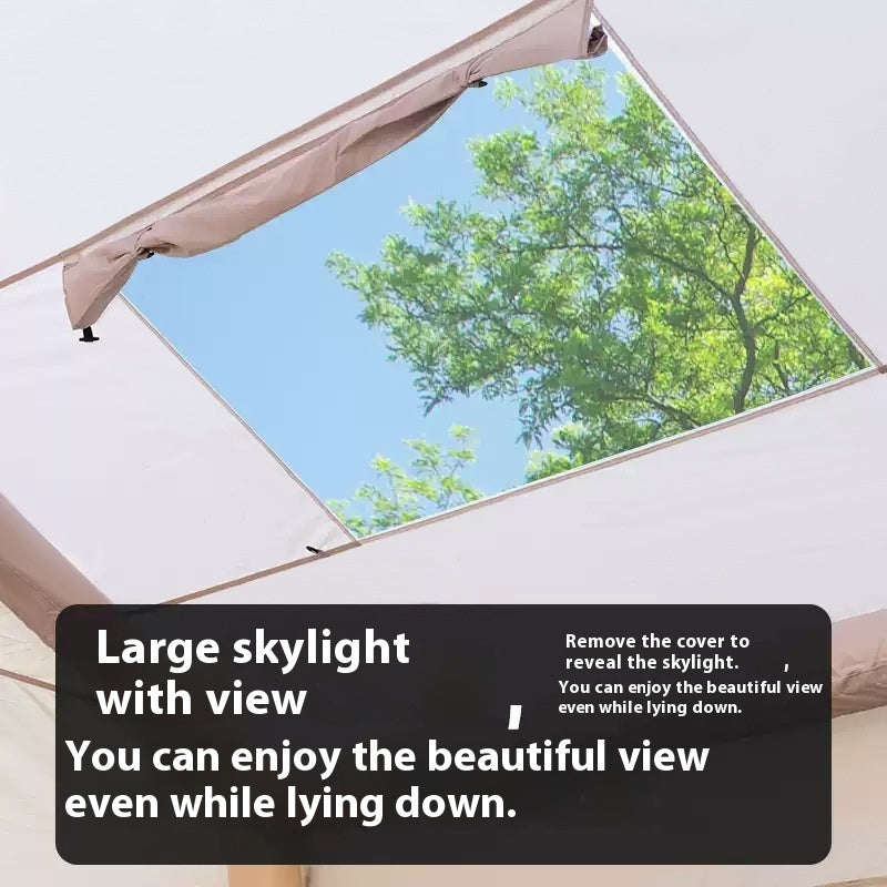 Automatic Inflatable Tent Outdoor Camping 6 Flat Star Vacancy Rainproof Winter Warm Thickened