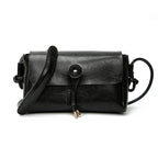 Oil Wax Leather Messenger Women's Fashion Shoulder Bag