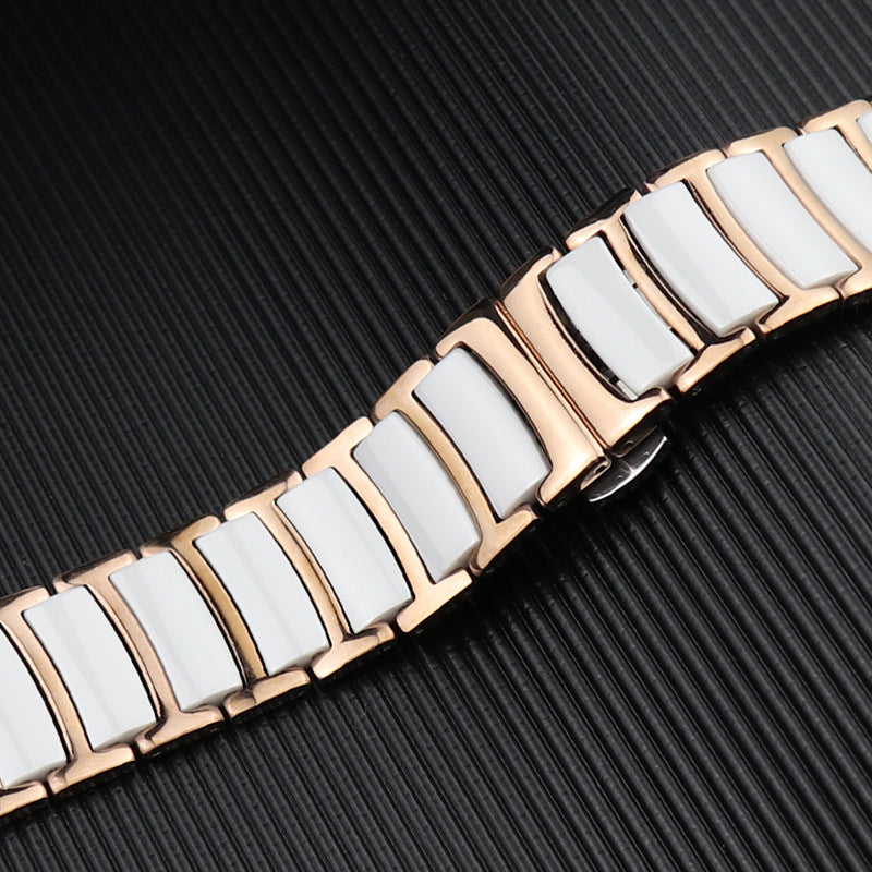 New Fashionable Ceramic Metal Strap