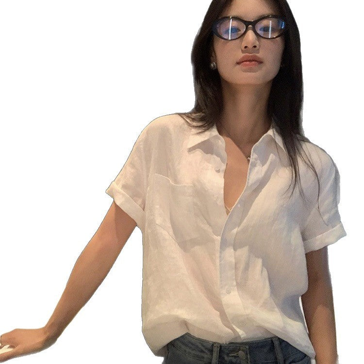 Design Sense All-match Commute Temperament Top