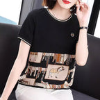 Summer Plus Size T-shirt Women's Clothing