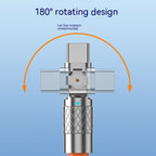 Mobile Game Rotating Elbow Data Super Fast Charge Charging Cable